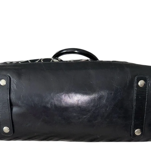 Coach Ashley Signature Satchel Bag - Picture 6 of 9